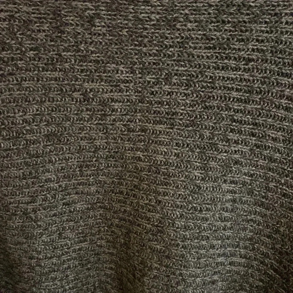 Eileen Fisher Gray Striped Wool Silk Blend Open Cardigan Size SP - Picture 5 of 6